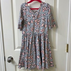 DDS Pink Bow Ballerina Dress